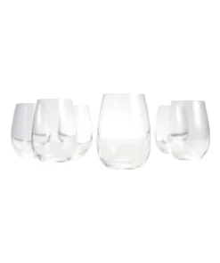 Budget ✔️ Salt&Pepper Cuvee Set of 6 Stemless Wine Glasses ✨ 12 Budget ✔️ Salt&Pepper Cuvee Set of 6 Stemless Wine Glasses ✨ -Dining Sales Store 120189880 4 1 720x928