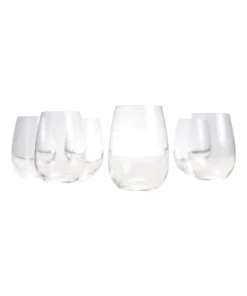 Budget ✔️ Salt&Pepper Cuvee Set of 6 Stemless Wine Glasses ✨ 16 Budget ✔️ Salt&Pepper Cuvee Set of 6 Stemless Wine Glasses ✨ -Dining Sales Store 120189880 4 720x928