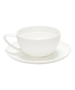 Buy π Salt&Pepper 280ml Edge Tea Cup And Saucer Set β€οΈ