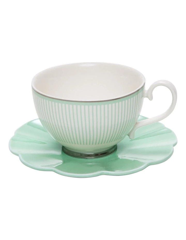 Best reviews of 𧨠Salt&Pepper 230ml Eclectic Tea Cup And Saucer Set Green π₯° 2 Best reviews of 𧨠Salt&Pepper 230ml Eclectic Tea Cup And Saucer Set Green π₯° - Image 2