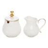 Top 10 ✨ Salt&Pepper Eclectic Sugar Bowl And Creamer Set White ✨
