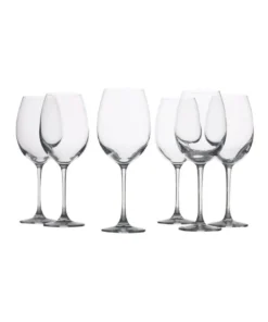 Best deal 🤩 Maxwell & Williams Mansion Set of 6 480ml Goblet Glass Gift Boxed ✨