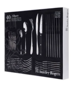 Deals ⌛ Stanley Rogers Albany 40 Piece Steak Knives Set Stainless Steel ✨ -Dining Sales Store 338356900 3 1 720x928