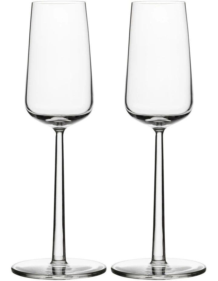Outlet 𧨠IITTALA Essence Set Of 2 Champagne Glass β 1 Outlet 𧨠IITTALA Essence Set Of 2 Champagne Glass β