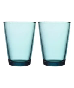Deals ⭐ IITTALA Kartio Set Of 2 Highball Sea Blue ❤️