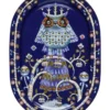 Hot Sale 👏 IITTALA Taika 41cm Oval Serving Platter Blue ⭐