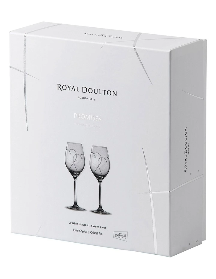Best reviews of π Royal Doulton Promises Two Hearts Entwined Wine Glass 2 Pack π₯ 3 Best reviews of π Royal Doulton Promises Two Hearts Entwined Wine Glass 2 Pack π₯ - Image 3