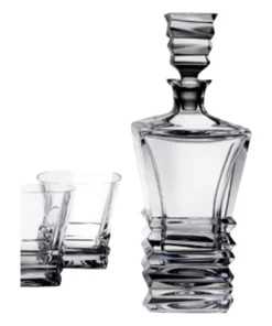 Cheap ⭐ Royal Doulton Prism 5pc Decanter Set ❤️ -Dining Sales Store 502292710 2 720x928