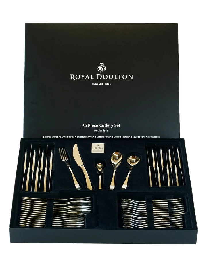 Brand new ✔️ Royal Doulton Classic 56 Piece Cutlery Set ⌛ 3 Brand new ✔️ Royal Doulton Classic 56 Piece Cutlery Set ⌛ - Image 3