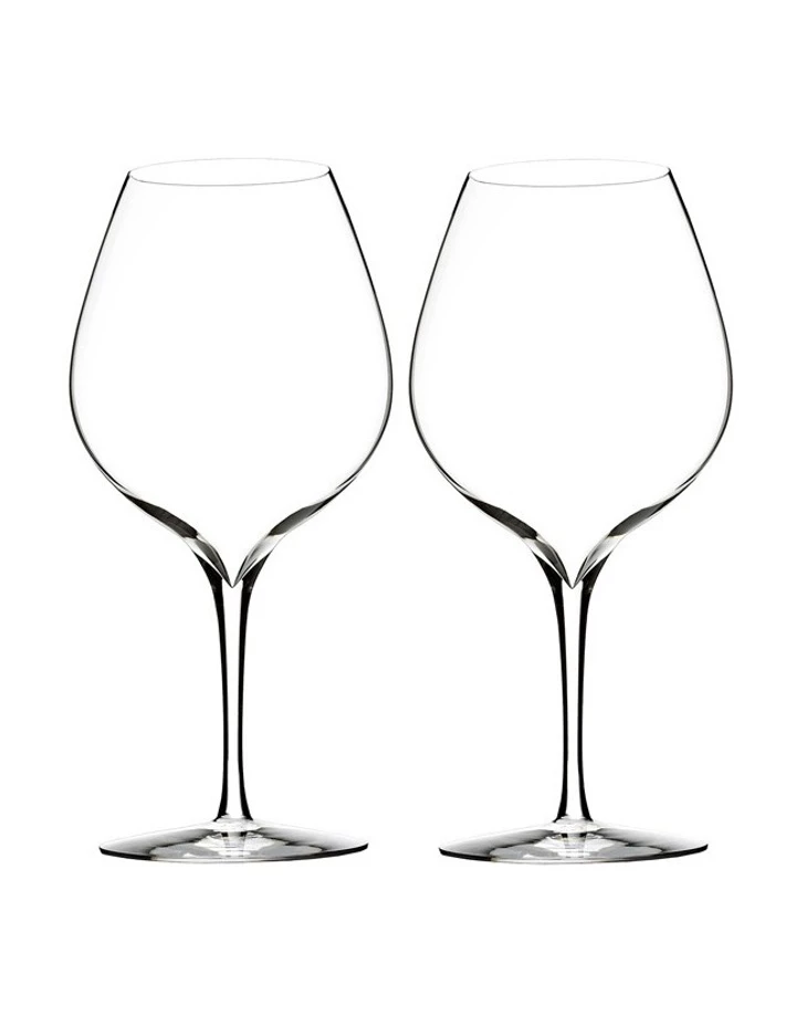 Promo ⌛ Waterford Elegance Merlot Set of 2 Wine Glass ⌛ 1 Promo ⌛ Waterford Elegance Merlot Set of 2 Wine Glass ⌛