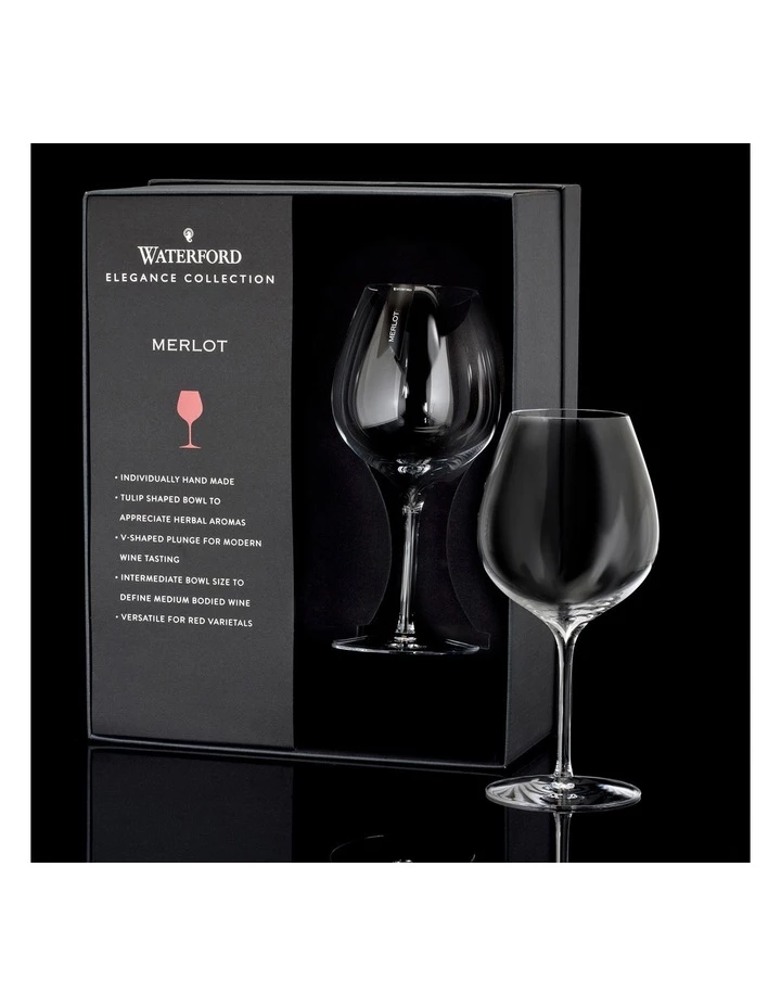 Promo ⌛ Waterford Elegance Merlot Set of 2 Wine Glass ⌛ 3 Promo ⌛ Waterford Elegance Merlot Set of 2 Wine Glass ⌛ - Image 3
