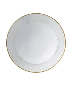 Cheapest 🌟 Wedgwood Arris 21cm Bowl White/Gold ⭐