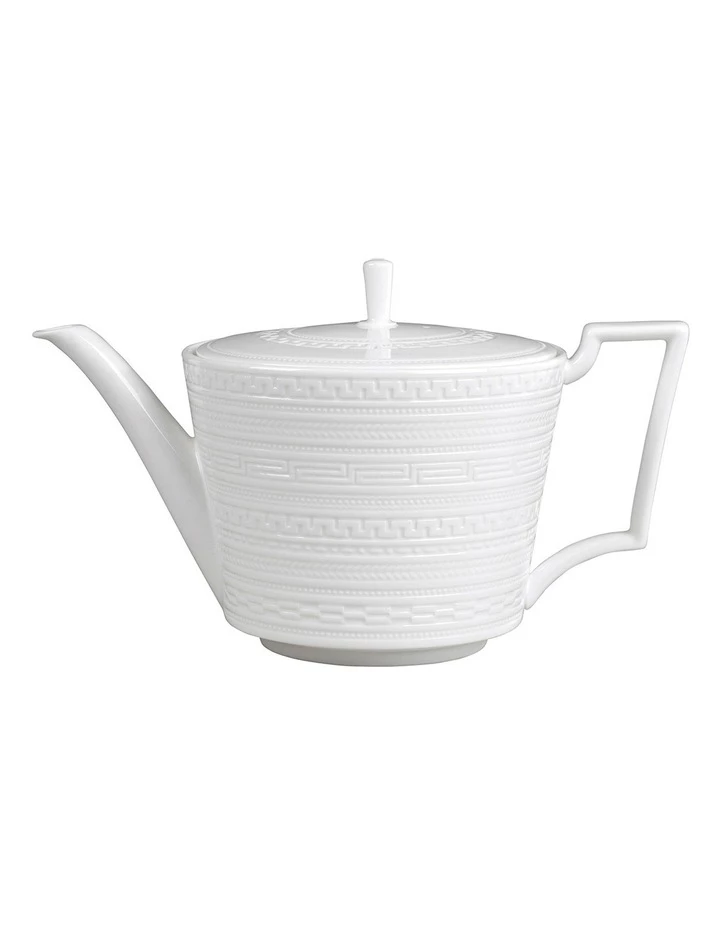 Promo ✔️ Wedgwood Intaglio 1L Teapot White ✔️ 1 Promo ✔️ Wedgwood Intaglio 1L Teapot White ✔️