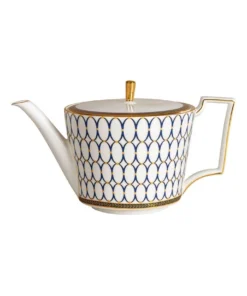 Budget ⌛ Wedgwood Renaissance Gold Teapot 1Ltr 😀