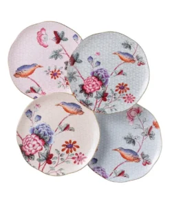 New ⭐ Wedgwood Cuckoo Plates 20cm Set of 4 ✨