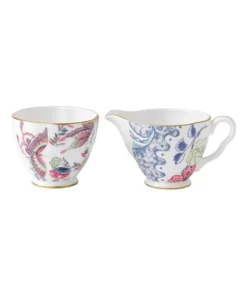 Wholesale ✨ Wedgwood Butterfly Bloom Sugar & Creamer White ✨