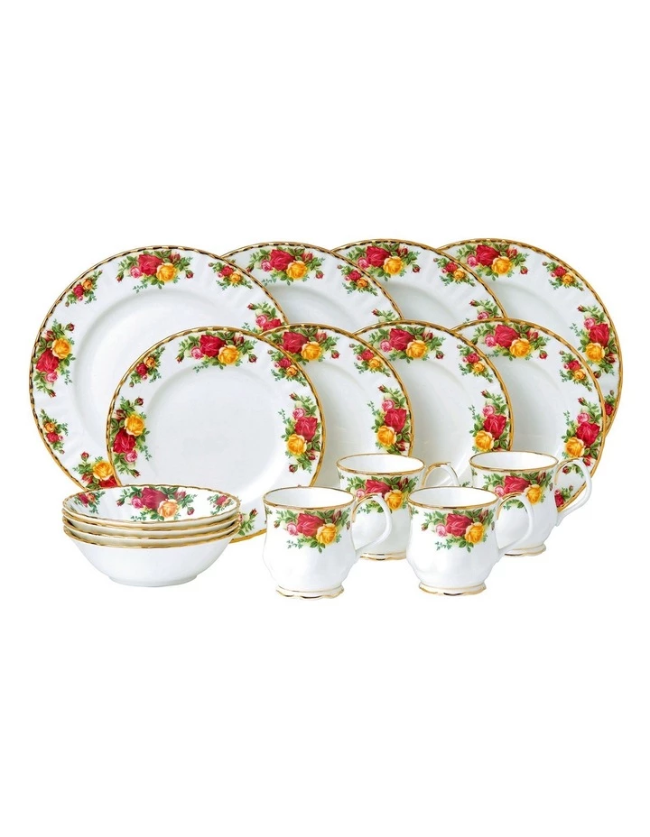 Brand new 🎁 Royal Albert Old Country Roses 20 Piece Dinner Set ✨ 1 Brand new 🎁 Royal Albert Old Country Roses 20 Piece Dinner Set ✨