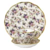 Coupon 🔥 Royal Albert English Chintz 1940 Teacup Saucer Plate Cream 🧨