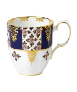 Outlet 🌟 Royal Albert 100 Years Regency Blue 1900s Mug ⭐