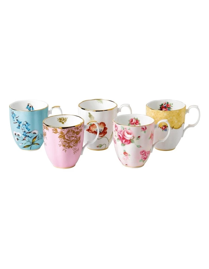 Best reviews of 𧨠Royal Albert 100 Years (1900-40S) Set Of 5 Mugs Multicolour β 1 Best reviews of 𧨠Royal Albert 100 Years (1900-40S) Set Of 5 Mugs Multicolour β