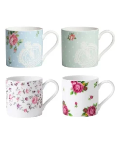 Cheap 😀 Royal Albert Set of 4 Modern Mugs ✨