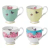 Outlet ✨ Royal Albert Miranda Kerr 4pc Vintage Mug Set ⌛