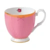 Discount 🔔 Royal Albert Candy Sweet Stripe 300ml Mug Pink 👍