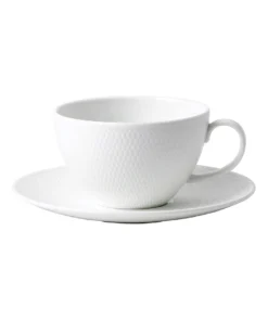 Best reviews of 🌟 Wedgwood Gio Teacup & Saucer White 🤩