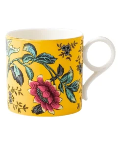 Wholesale ✔️ Wedgwood Wonderlust Yellow Tonquin 300ml Mug Yellow 🥰
