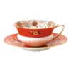 Cheapest 👏 Wedgwood Wonderlust Crimson Orient Teacup & Saucer Red 💯