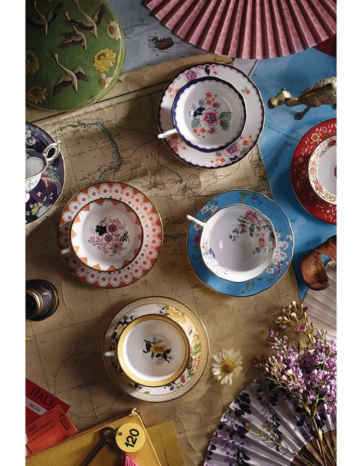 Cheapest ๐ Wedgwood Wonderlust Crimson Orient Teacup & Saucer Red ๐ฏ 2 Cheapest ๐ Wedgwood Wonderlust Crimson Orient Teacup & Saucer Red ๐ฏ - Image 2