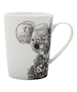 Discount 😍 Maxwell & Williams Marini Ferlazzo Koala 450ml Tall Mug Gift Boxed White 😀
