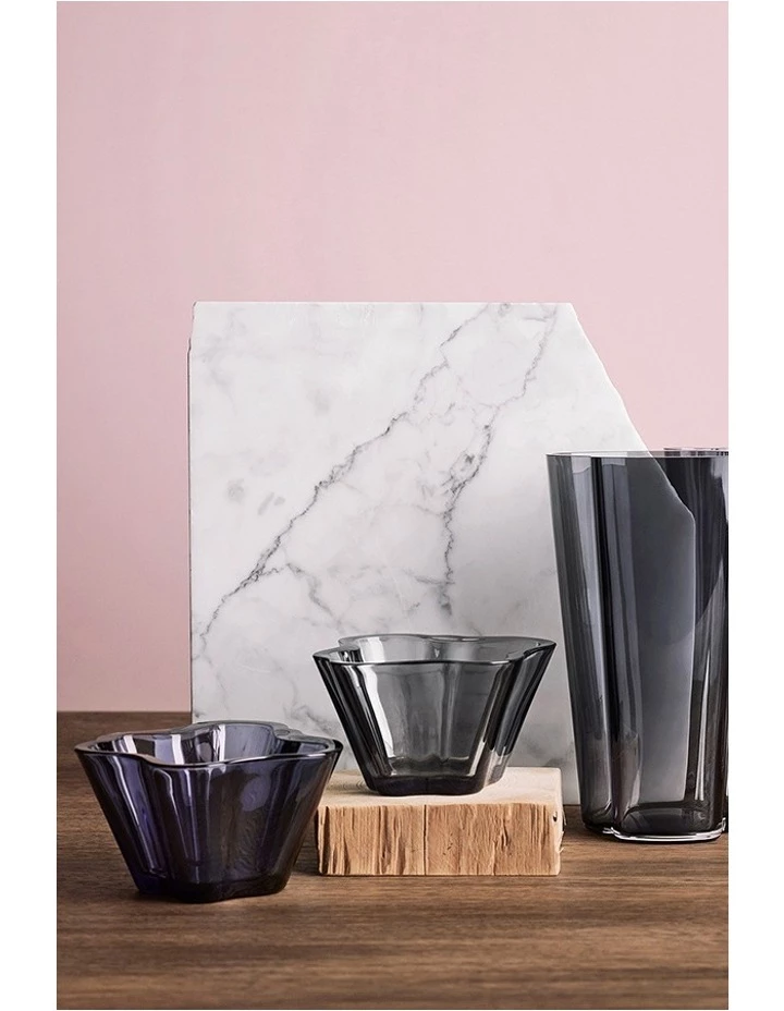 Wholesale 🥰 IITTALA Alvar 7.5cm Aalto Bowl Grey 🥰 2 Wholesale 🥰 IITTALA Alvar 7.5cm Aalto Bowl Grey 🥰 - Image 2
