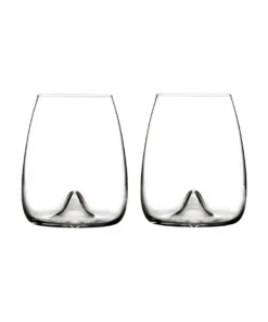 Cheapest ⌛ Waterford Elegance Set of 2 Stemless Wine Glass 👍