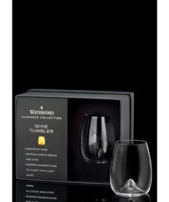 Cheapest ⌛ Waterford Elegance Set of 2 Stemless Wine Glass 👍 -Dining Sales Store 553514500 4 720x928