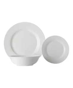 Buy ✨ Maxwell & Williams White Basics Soho Rim 18 Piece Dinner Set 🤩