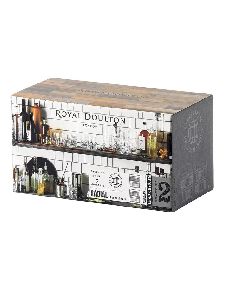 Best Sale π Royal Doulton R&D Collection Pair of 290ml Radial Tumbler β¨ 2 Best Sale π Royal Doulton R&D Collection Pair of 290ml Radial Tumbler β¨ - Image 2