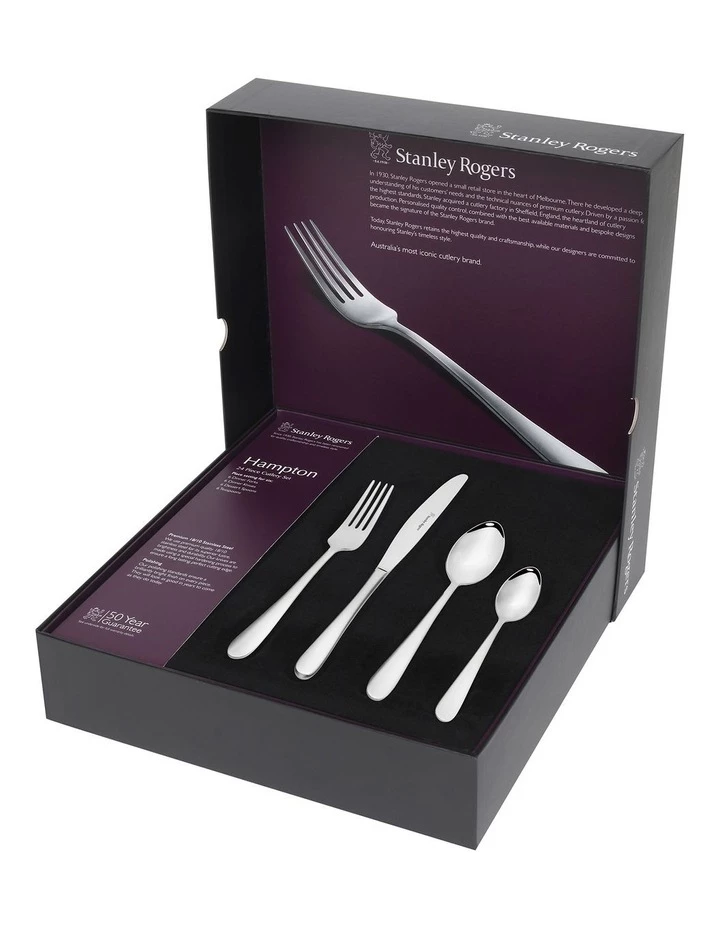 Wholesale π Stanley Rogers Hampton 24pc Cutlery Set π₯° 4 Wholesale π Stanley Rogers Hampton 24pc Cutlery Set π₯° - Image 4