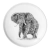Flash Sale ✨ Maxwell & Williams Marini Ferlazzo 20cm African Elephant Plate Gift Boxed White 😀