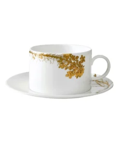 Deals โจ Wedgwood Vera Wang Jardin Teacup & Saucer White โค๏ธ