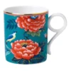 Outlet 🌟 Wedgwood Paeonia Blush Mug Green 🔥