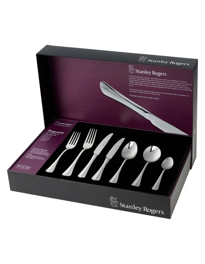 Flash Sale π₯ Stanley Rogers 'Baguette' 56 Piece Cutlery Set β€οΈ 2 Flash Sale π₯ Stanley Rogers 'Baguette' 56 Piece Cutlery Set β€οΈ - Image 2