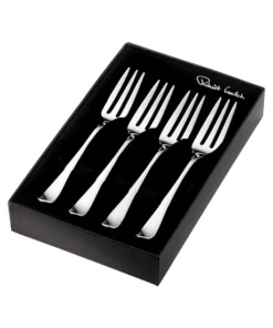 Best Sale ⭐ Robert Welch Radford Pastry Fork Set of 4 ⌛