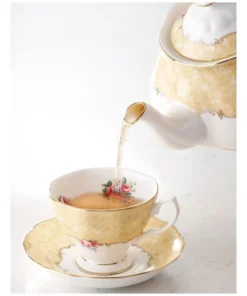 Best Sale π Royal Albert 100 Years 1990 Teapot Cream & Sugar Set White/ Yellow π 11 Best Sale π Royal Albert 100 Years 1990 Teapot Cream & Sugar Set White/ Yellow π -Dining Sales Store 611008210 3 1 720x928
