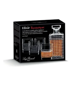 New ✨ Luigi Bormioli Elixir 5pc Whisky Set 🤩 -Dining Sales Store 616444300 3 2 720x928