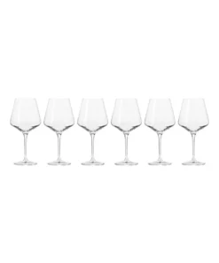 Hot Sale 🥰 Krosno Avant Garde 6 Piece 460ml Wine Glass Gift Boxed 🤩