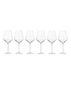 Cheap 😉 Krosno Avant Garde 6 Piece 490ml Wine Glass Gift Boxed ⭐