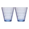 Promo 🔔 IITTALA Kastehelmi Set of 2 Tumbler Aqua ❤️