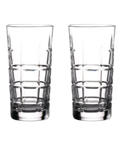 Outlet ❤️ Waterford Gin Journeys Cluin Set of 2 Highball 💯