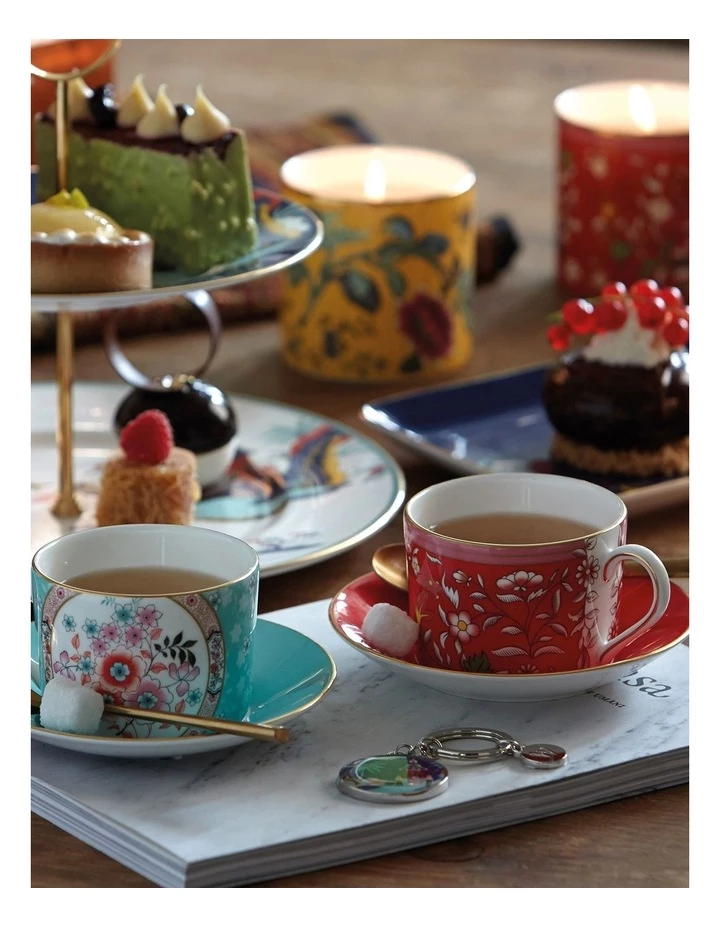 New โญ Wedgwood Wonderlust Teacup & Saucers Set of 4 ๐ 3 New โญ Wedgwood Wonderlust Teacup & Saucers Set of 4 ๐ - Image 3